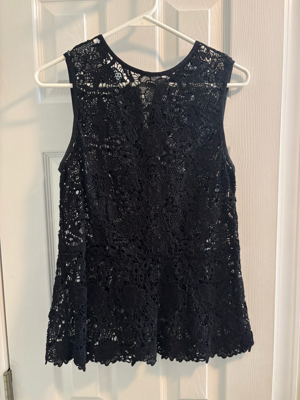 Cabi Needle Lace Shell